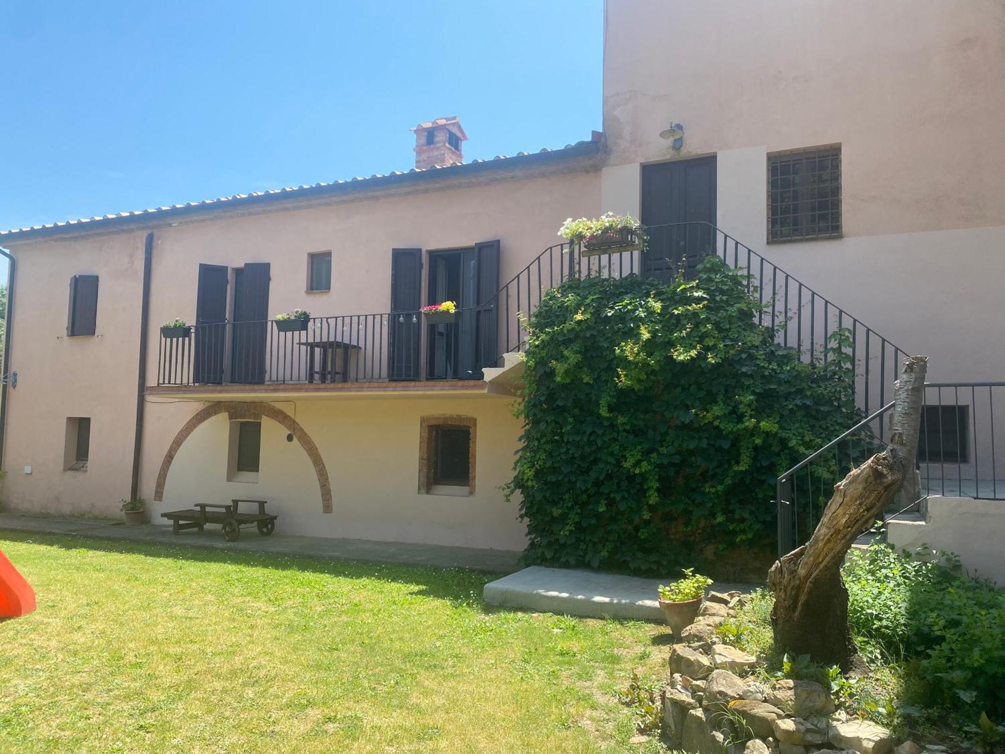 Agriturismo La Concia Giuncarico ภายนอก รูปภาพ
